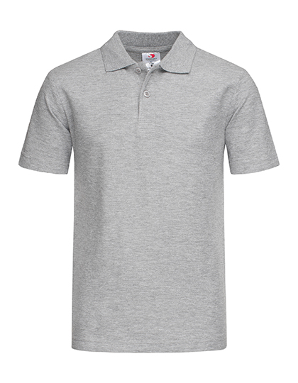Kids' Classic Polo – 100% Baumwolle (Grey Heather: 85% Baumwolle / 15% Viskose)