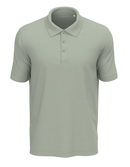 Lux Polo Men – 100% Baumwolle (Grey Heather: 85% Baumwolle / 15% Viskose)