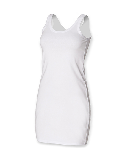 Women's Stretch Vest Dress – 96% Baumwolle / 4% Elasthan