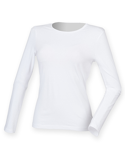 Women's Feel Good Long Sleeved Stretch T – 96% Baumwolle / 4% Elasthan