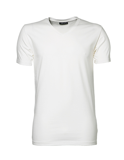 Stretch V-Neck Tee – 90% Baumwolle / 10% Elasthan