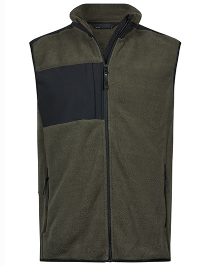 Mountain Fleece Bodywarmer – 100% Polyester, Ripstop: 92% Polyester / 8% Elasthan
