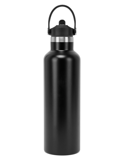 TriDri® Vacuum Sports Water Bottle With Flip Up Straw – 100% Edelstahl