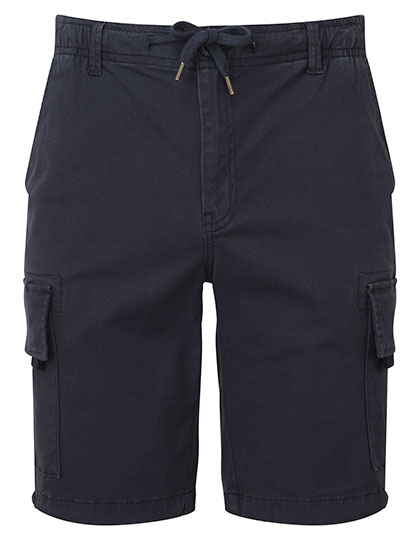 Men's Drawstring Cargo Utility Shorts – 98% Baumwolle / 2% Elasthan