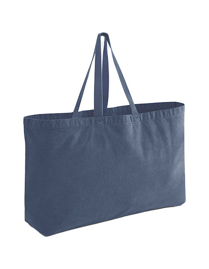Garment Dyed Oversized Tote Bag – 100% Baumwolle