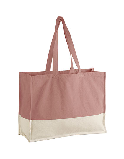 EarthAware® Organic Contrast Shopper – 100% Baumwolle