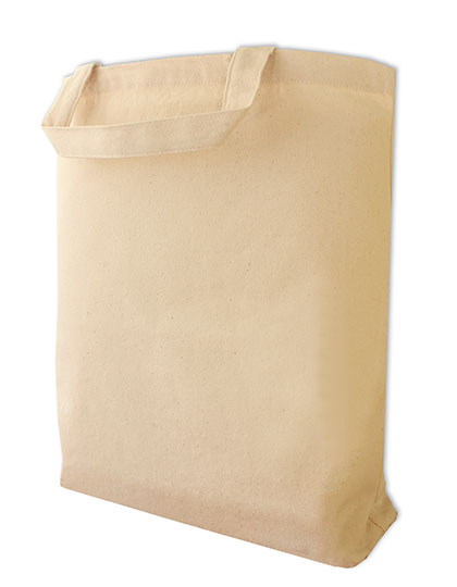 Canvas Carrier Bag Short Handle – 100% Baumwolle