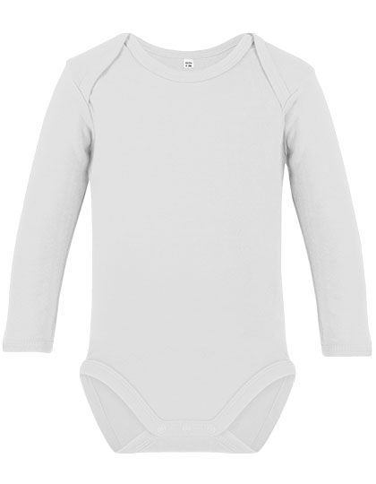 Organic Baby Bodysuit Long Sleeve Rebel 02 — besticken oder bedrucken lassen