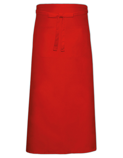 Bistro Apron XL With Front Pocket – 65% Polyester / 35% Baumwolle (Natural: 100% Baumwolle)