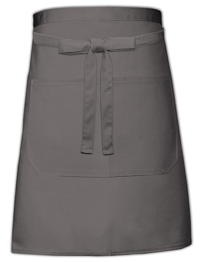 Baker's Apron With Pocket – 65% Polyester / 35% Baumwolle (Natural: 100% Baumwolle)