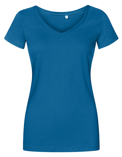 Women's V-Neck T-Shirt – 100% Baumwolle