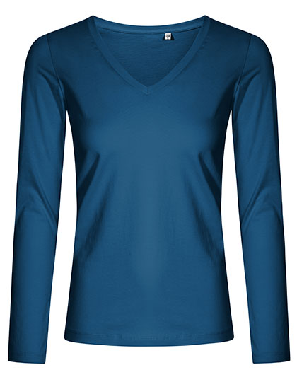 Women's V-Neck T-Shirt Long Sleeve