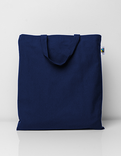 Fairtrade Cotton Bag Short Handles – 100% Baumwolle