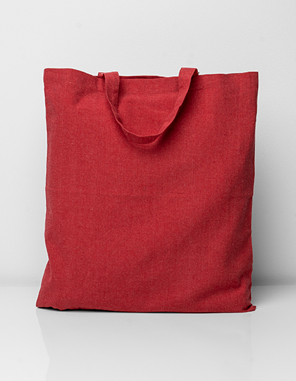 Recycled Cotton Bag Short Handles – 70% Baumwolle / 30% Polyester