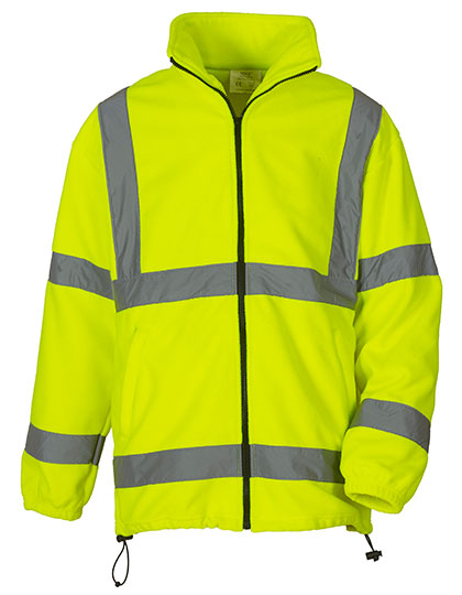 Hi-Vis Fleece Jacket – 100% Polyester
