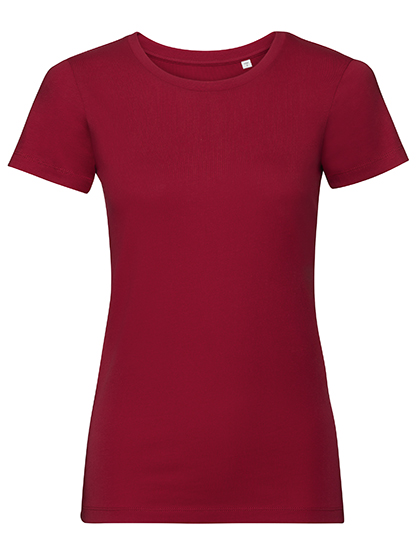 Ladies`Pure Organic T – 100% Baumwolle (Light Oxford: 97% Baumwolle / 3% Viskose)
