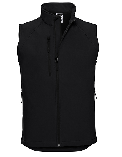 Men's Softshell Gilet – 92% Polyester / 8% Elasthan