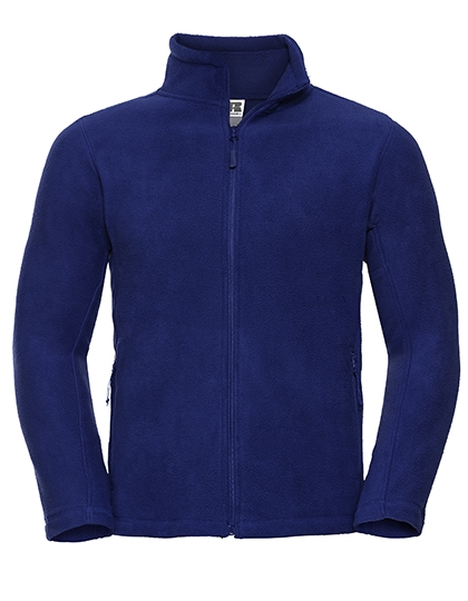 Men's Full Zip Outdoor Fleece – 100% Polyester
