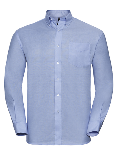 Men's Long Sleeve Classic Oxford Shirt – 70% Baumwolle / 30% Polyester